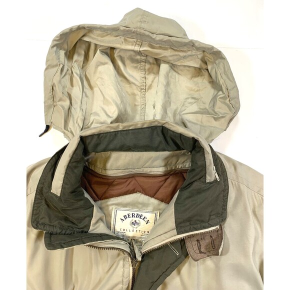 Aberdeen Coat Mens L Barn Field Chore Hooded Quilted Liner Insulated Utility - Picture 3 of 10